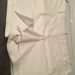 NWT White Loft shorts.